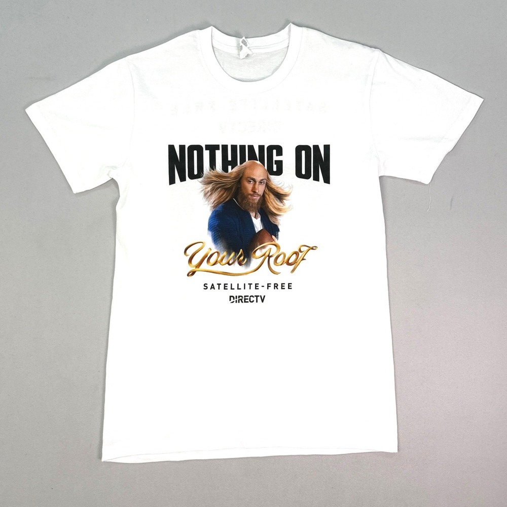 AS Colour DirecTV Andrew Luck Nothing On Your Roof Graphic Tee White Small